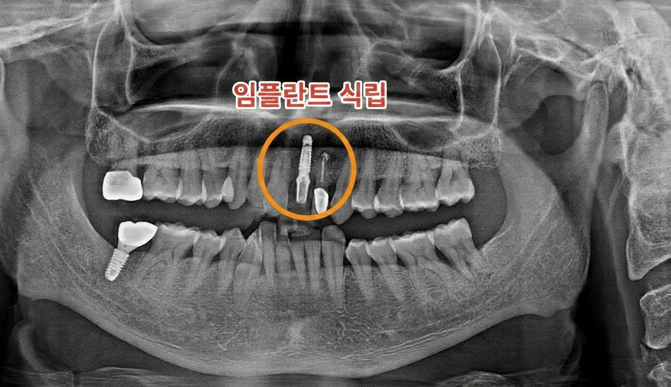 [치료 중] #21 치아 발치후 임플란트 픽스처 식립