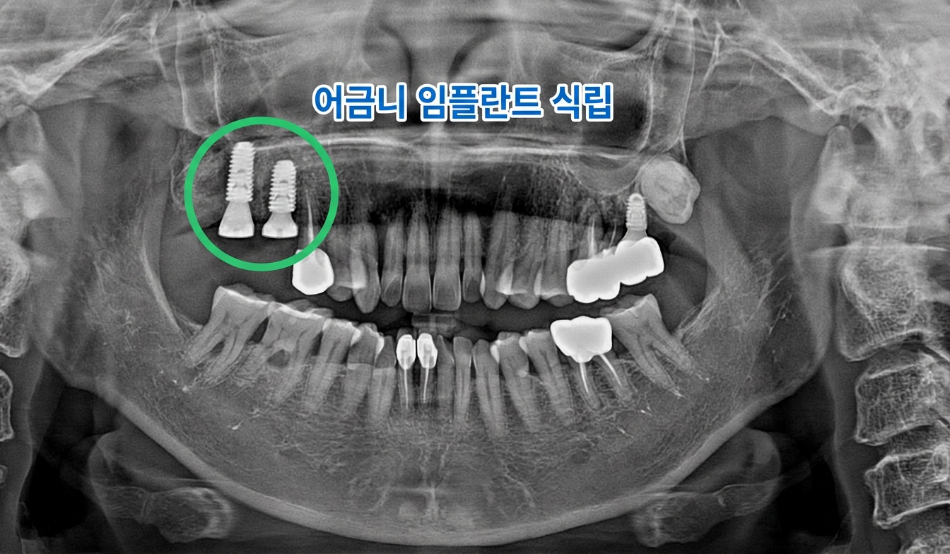 [치료 중] #16, 17 부위 임플란트 식립