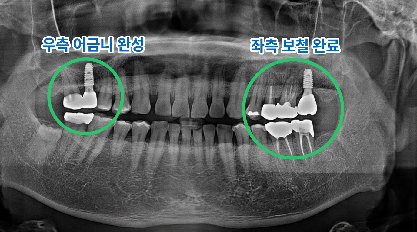 [치료 후] #16 임플란트 치료 완성