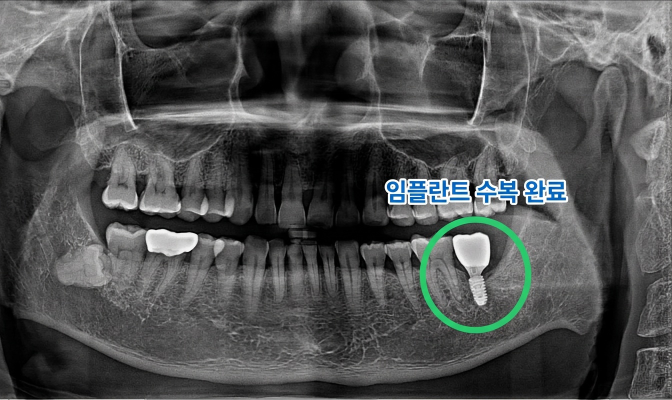[치료 후] #37 상부 보철물 제작 및 장착 완료